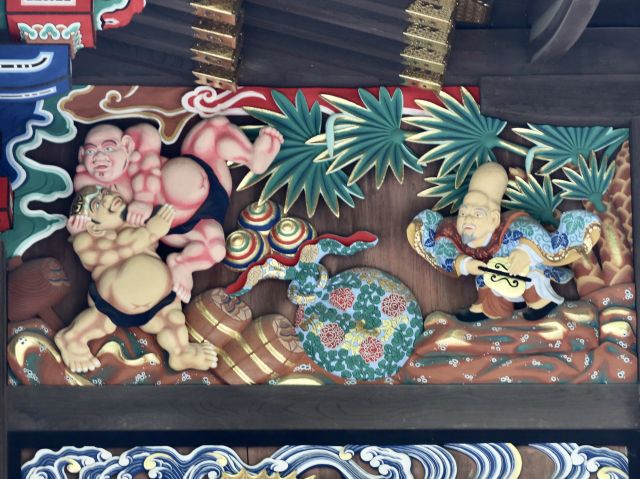 福禄寿と布袋尊と大黒天