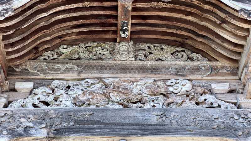 倉沢薬師堂本堂向拝