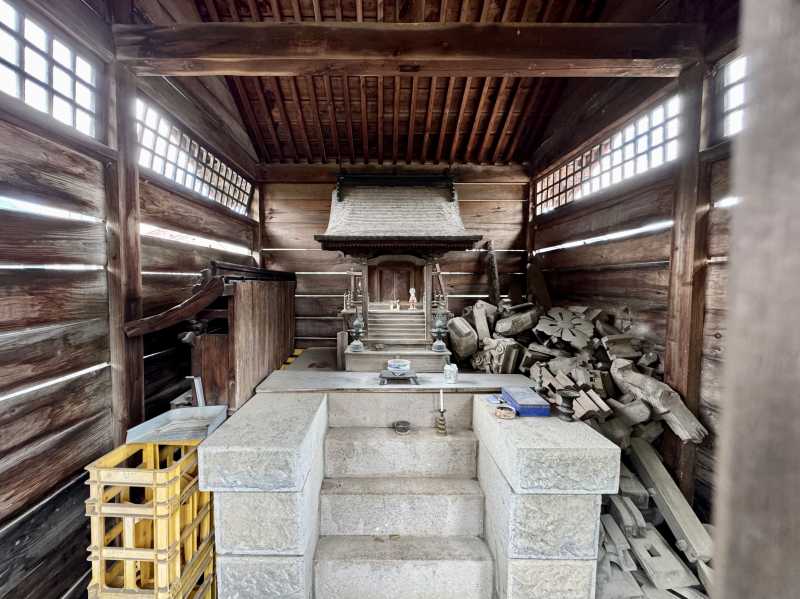 長慶寺境内社御本殿