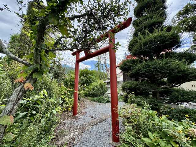 長慶寺境内社鳥居