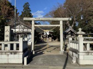 八劔神社鳥居