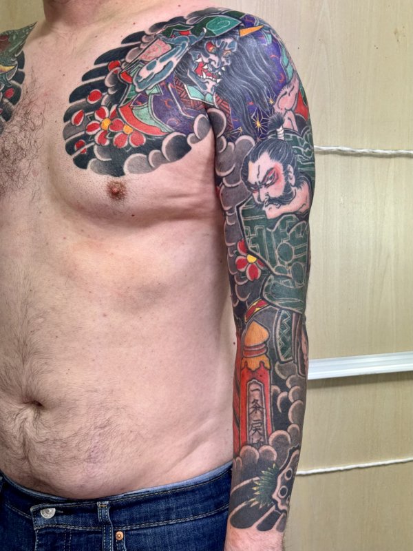 一条戻橋の鬼女 渡辺綱茨木童子退治