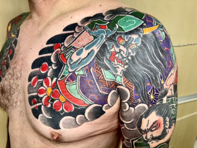 一条戻橋の鬼女 渡辺綱茨木童子退治