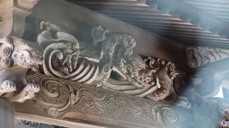 稲荷神社御本殿向拝