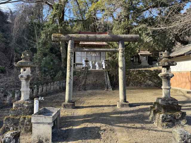 安蘇澤神社鳥居