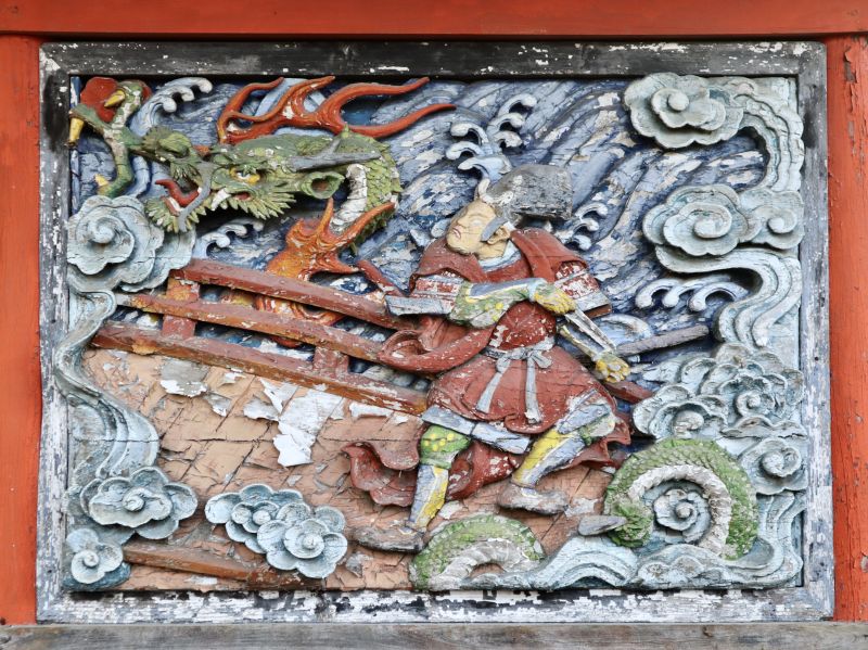 藤原秀郷と大蛇