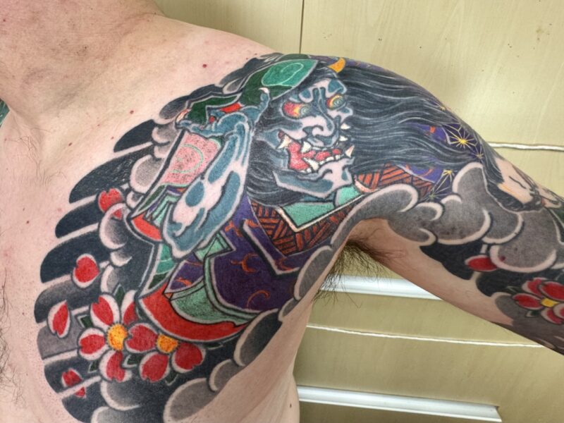 茨木童子　肩額九分袖