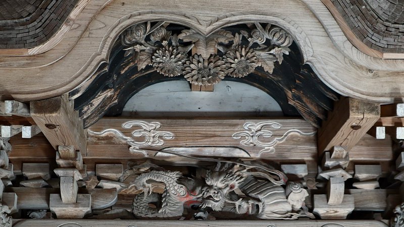熊野神社御本殿向拝