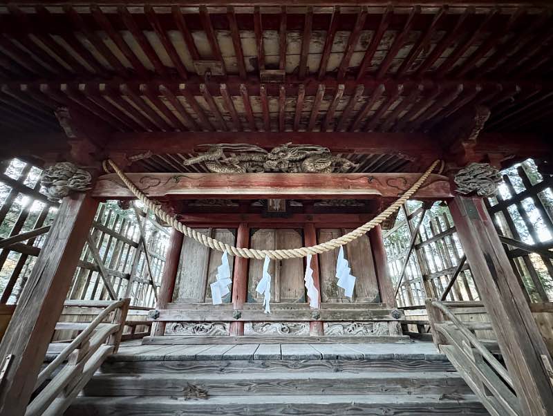 大宮神社御本殿向拝