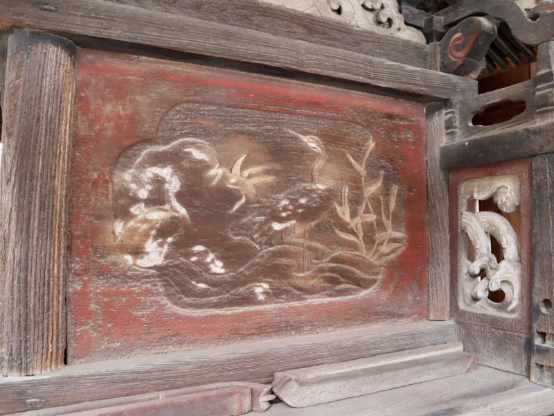 天満宮熊野神社御本殿胴羽目