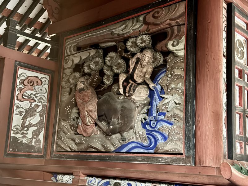 鷲宮神社御本殿胴羽目