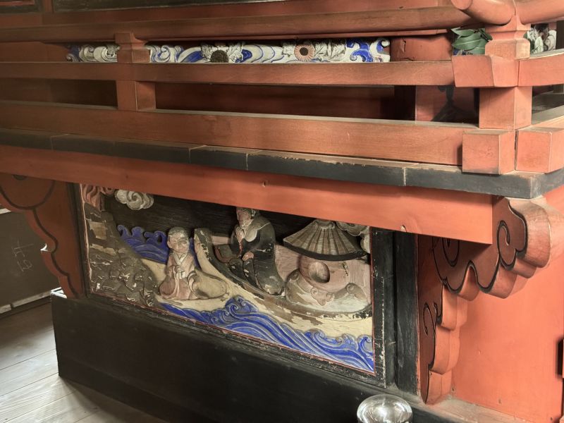 鷲宮神社御本殿腰羽目