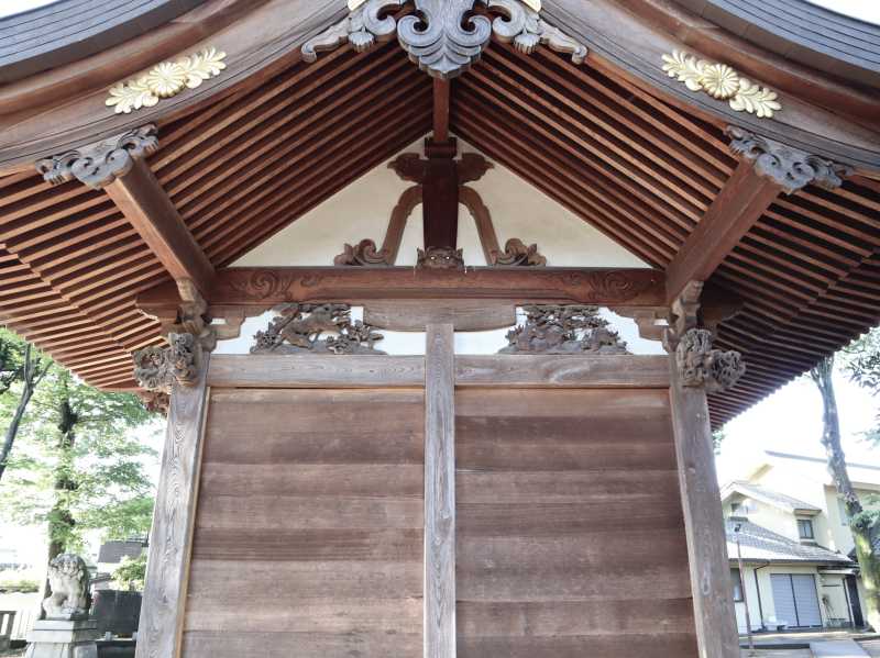 隋神門側面
