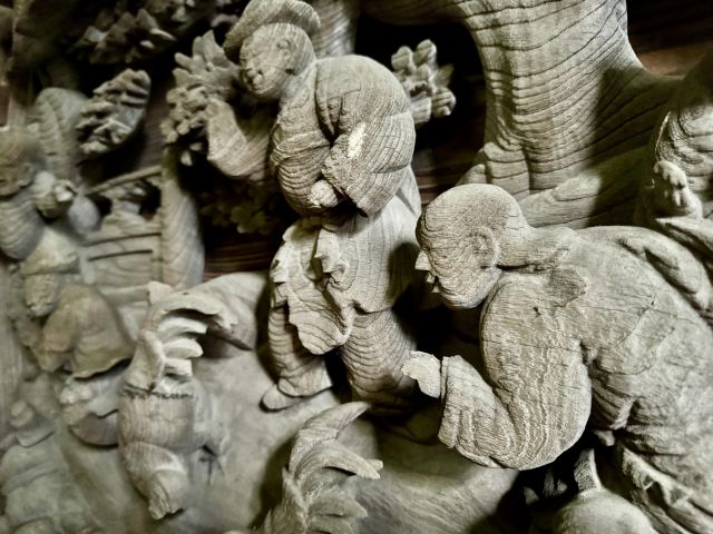 唐子の闘鶏