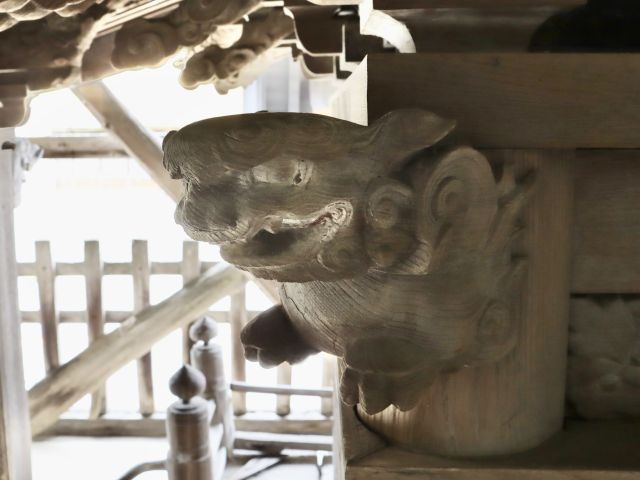木鼻の獅子