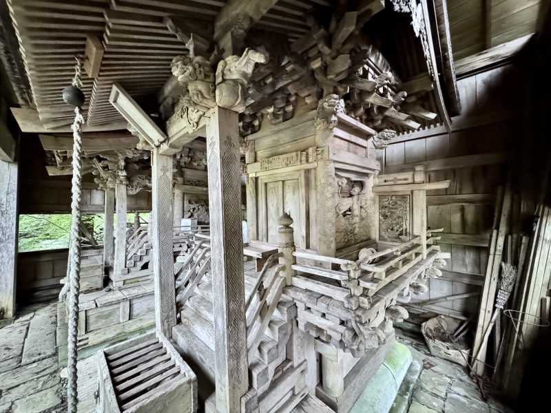 茗荷温泉神社御本殿